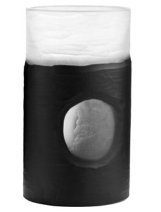 Black and Clear Vase