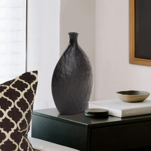 Black Metal Vase
