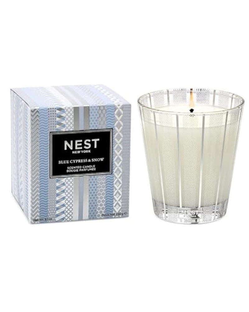 Nest - New York Candle, Blue Cypress & Snow