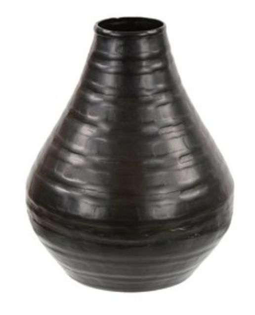 Metal Vase - Black
