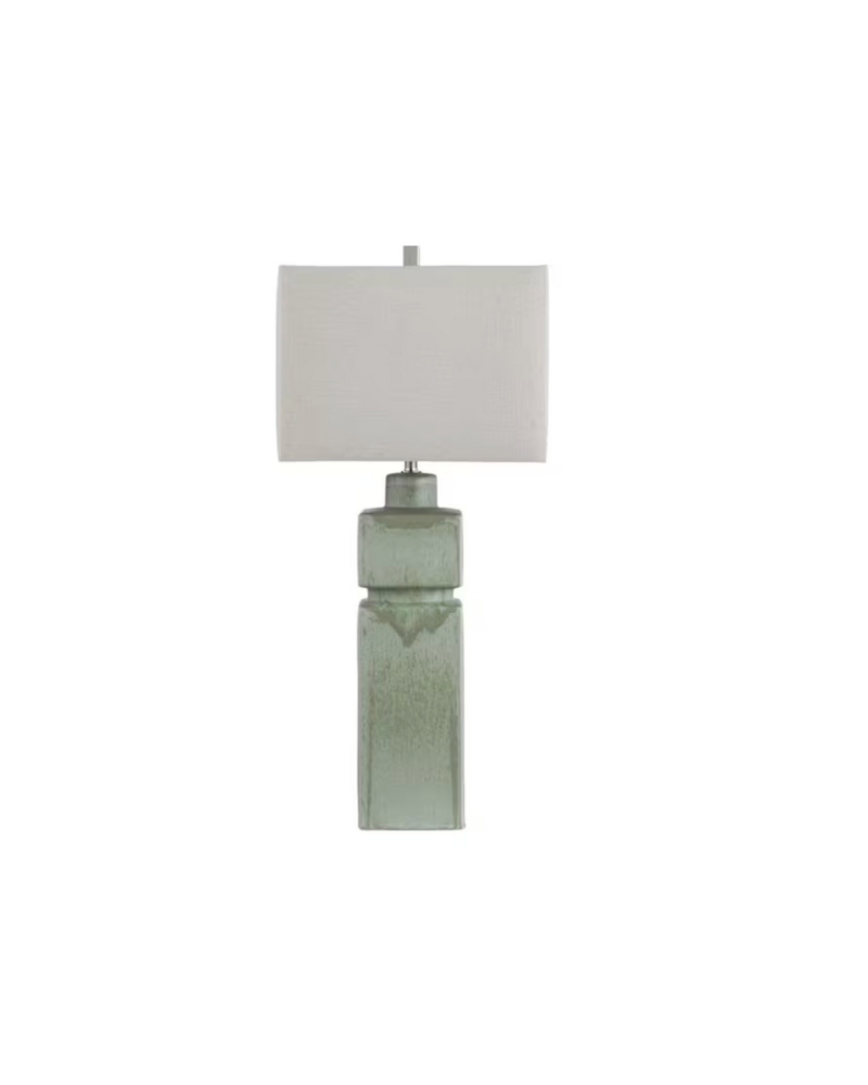 Ceramic Table Lamp - Green