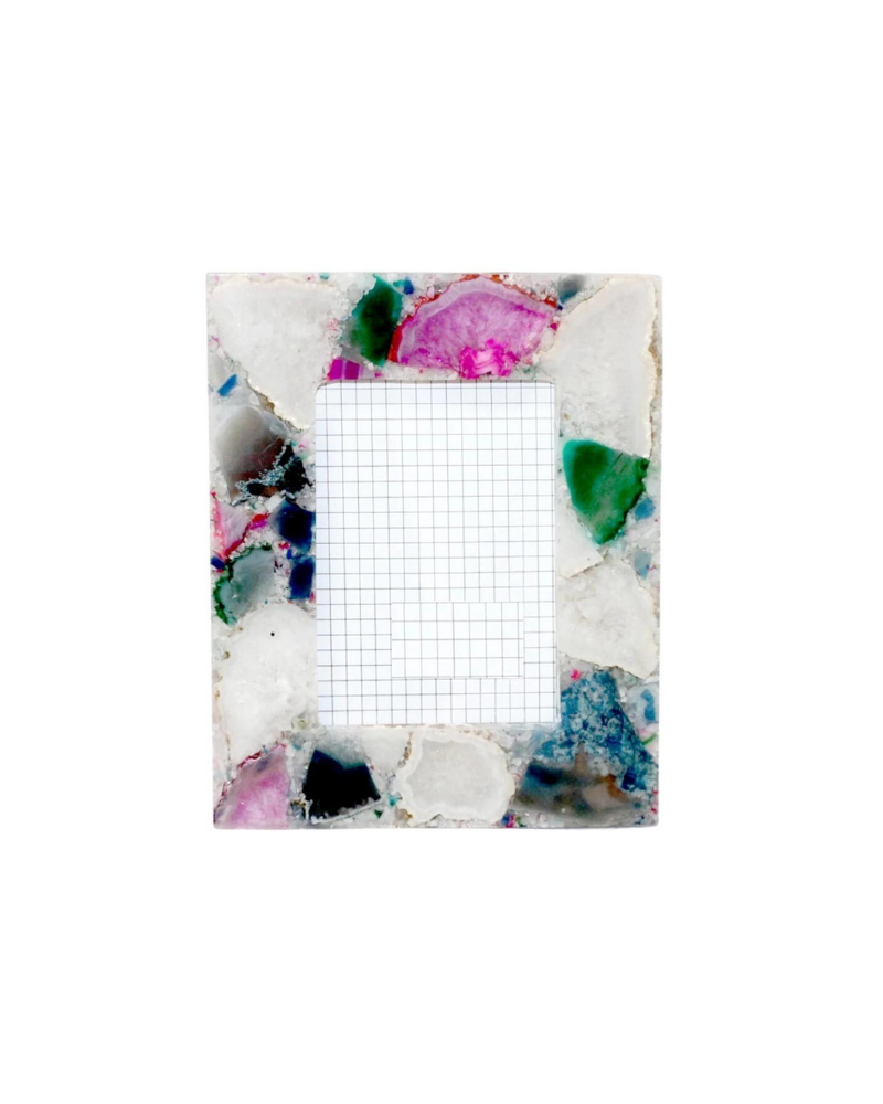 Agate Frame 5X7 - Multi