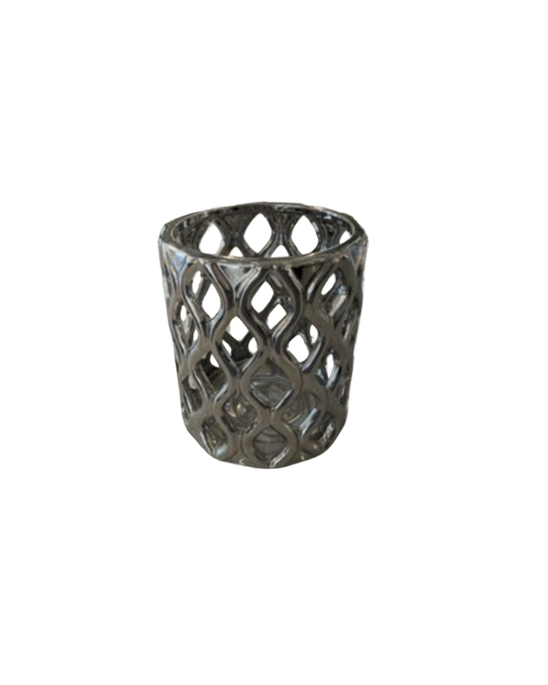 Candle Holder - Silver