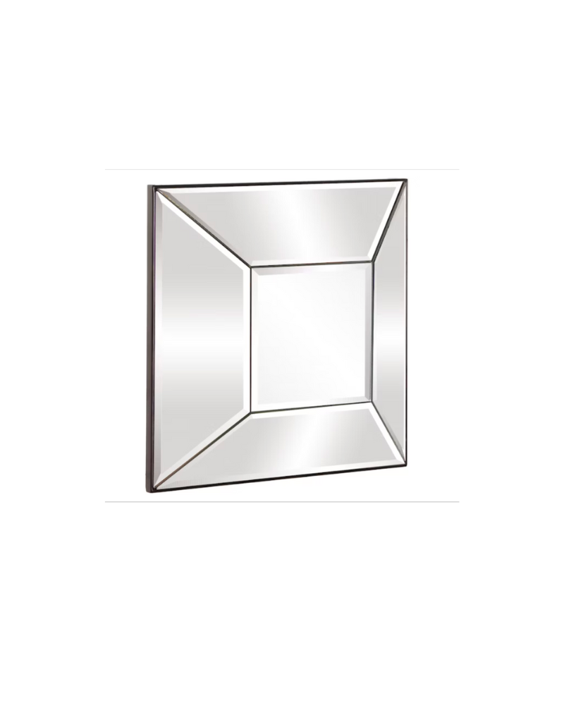 Square Mirror - Silver