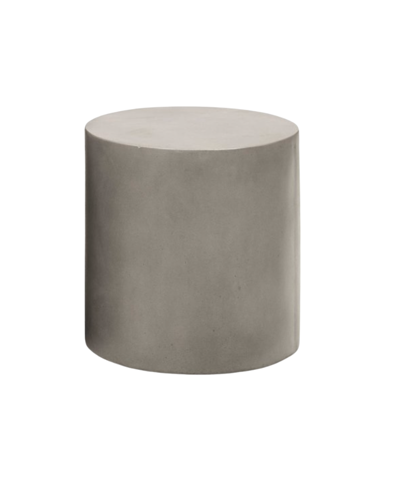 Small Outdoor Side Table - Gray