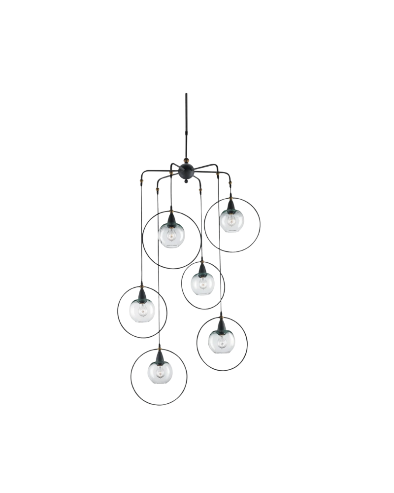 Moorsgate Multi Pendant - Black