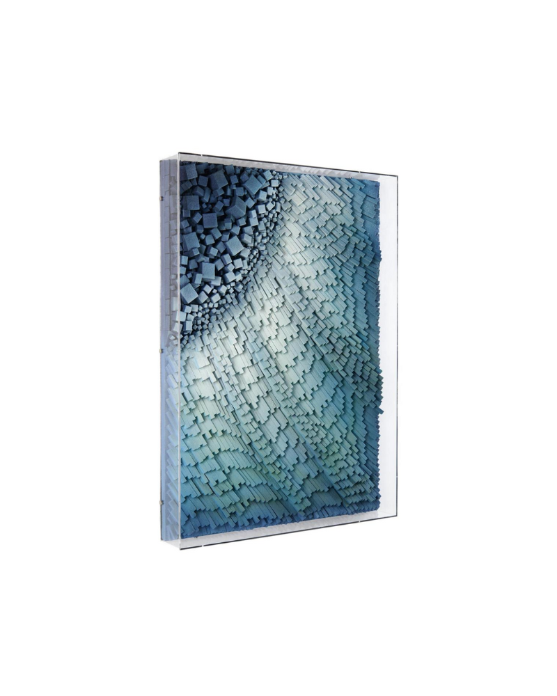 Rays of Ocean Light IV - Blue