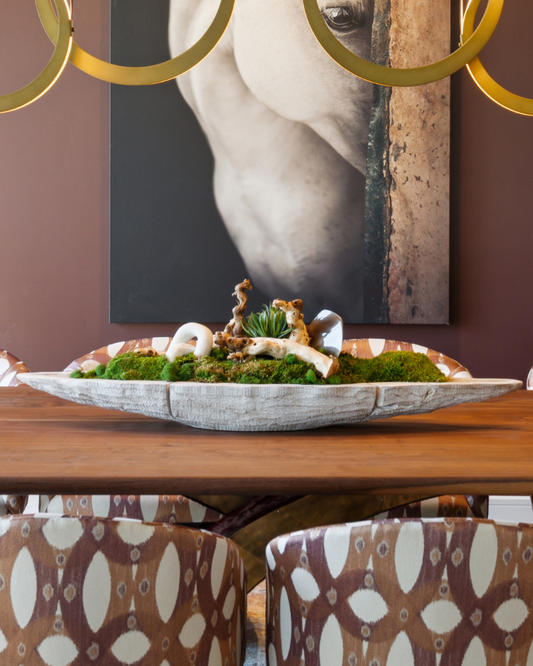 Custom Floral - Moss Haven Canoe