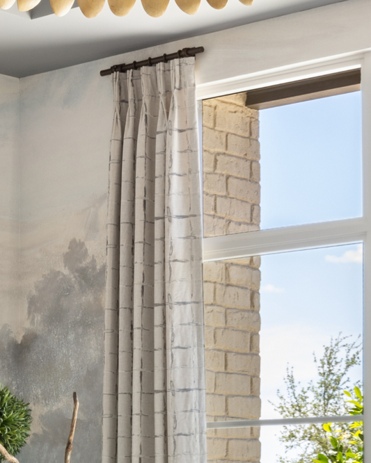 Drapery Hardware Brackets - Round - Set of 2