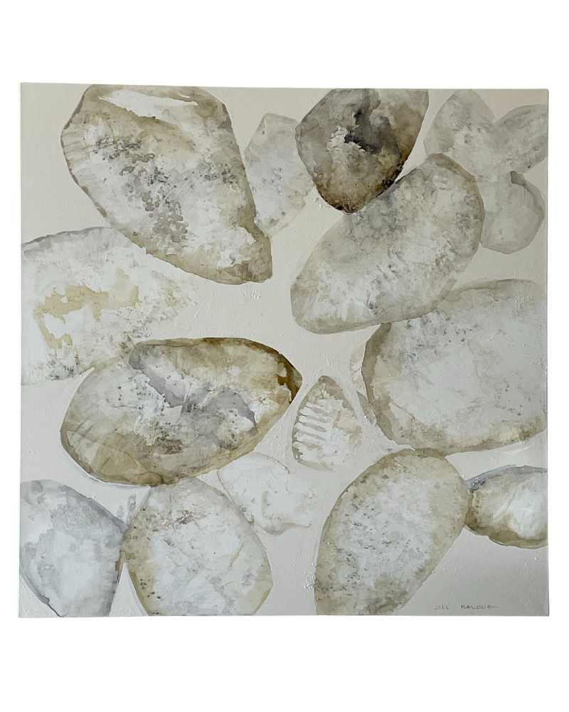 "Champagne Fizz" Painting by Jill Malouf