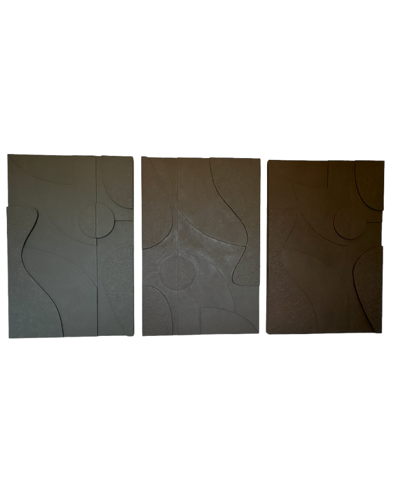 3D Wall Art - Green Hues