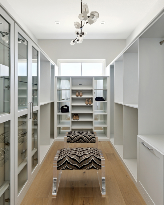 Acrylic Bench – Zebra