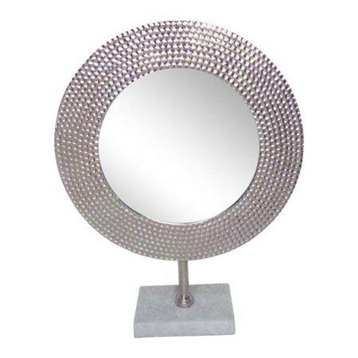 Mirror On Stand - Metal