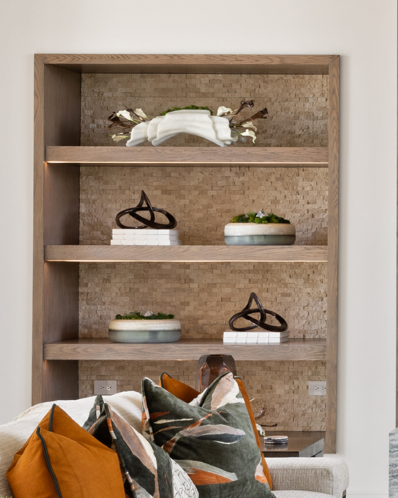 Custom Floral - Blue Round