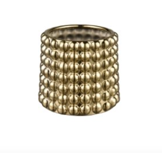 Metallic Theo Vase Small