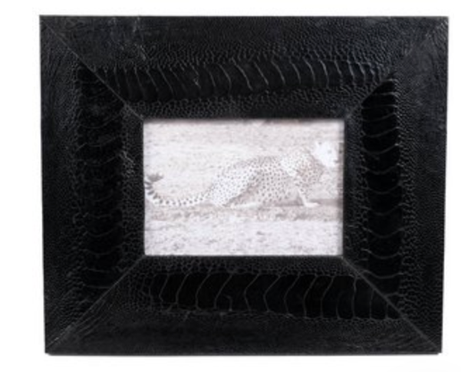 Snake Skin Ngala Frame - Black