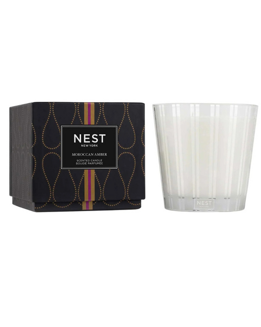 Nest - New York 3-Wick Candle, Moroccan Amber