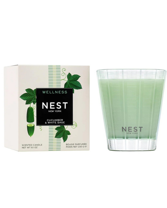 Nest - New York Candle, Cucumber & White Sage