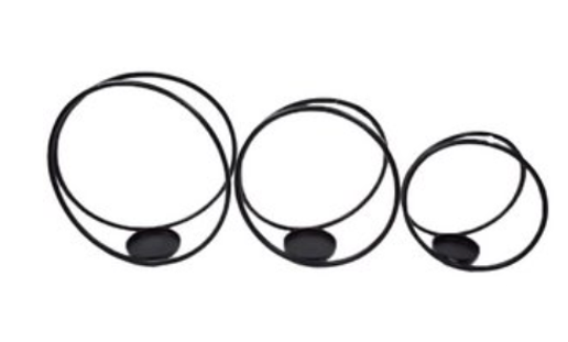 Double Circle Candle Holder