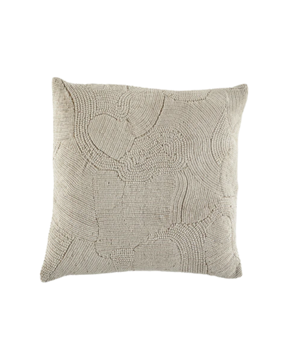 22x22 Textured Teal Velvet with Silver Metallic Embroidery