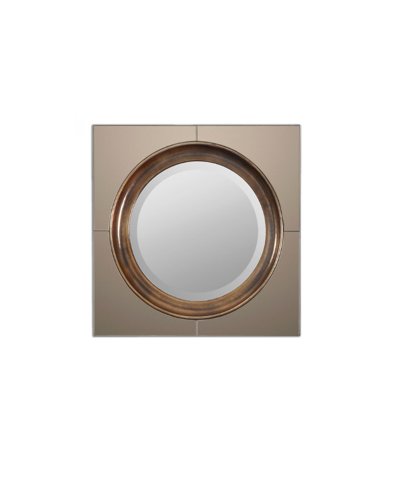 Uttermost Gouveia Contemporary Mirror  - Gold