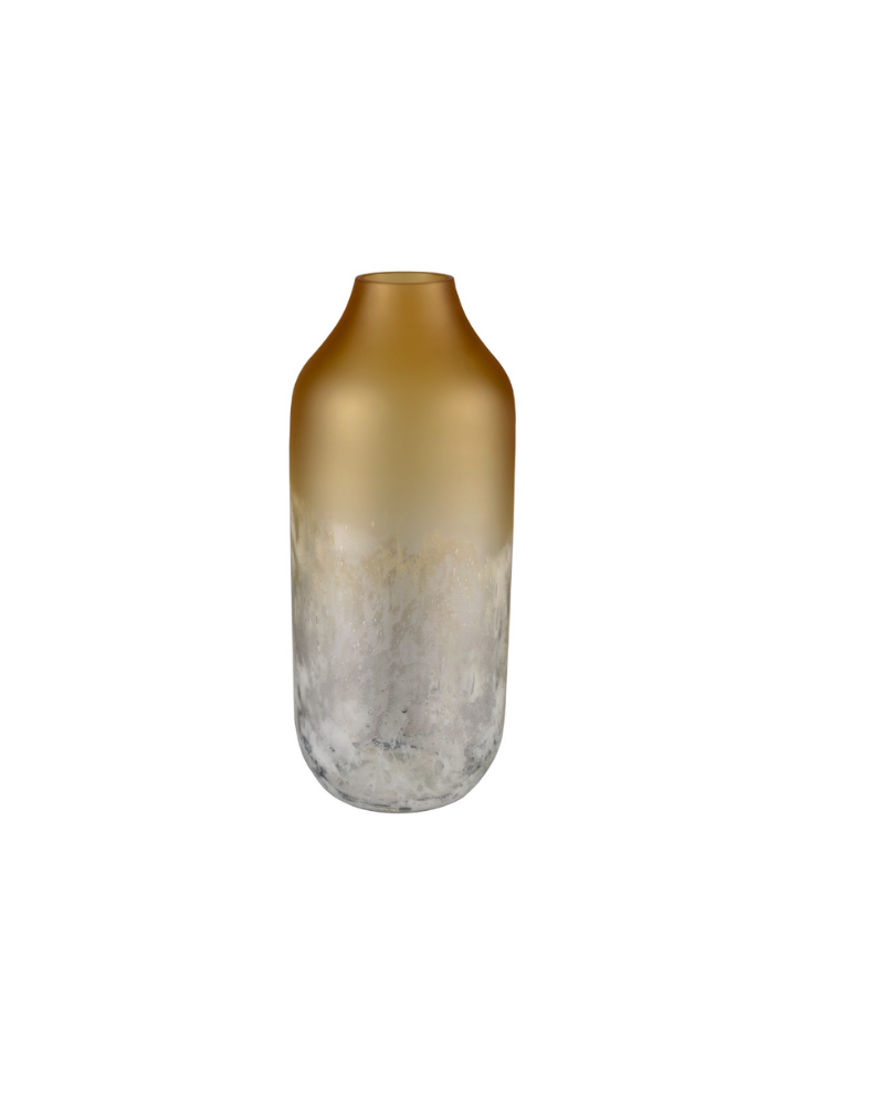 Nealon Gold Glass Vase Tall - Gold