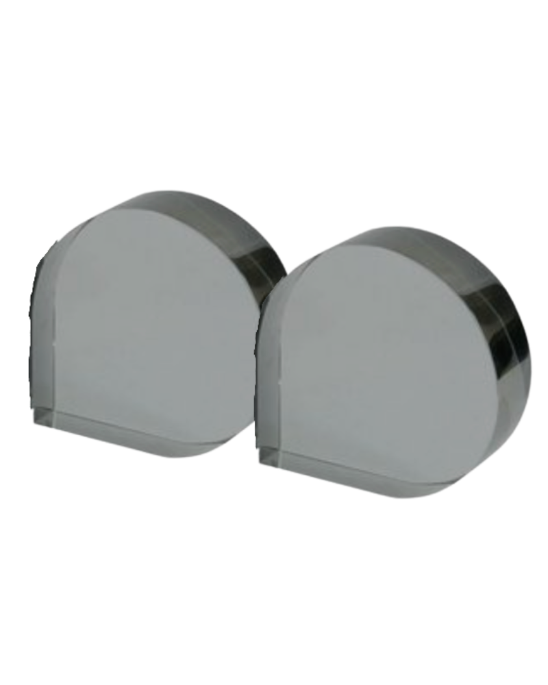 Contemporary Bookends - Smoke