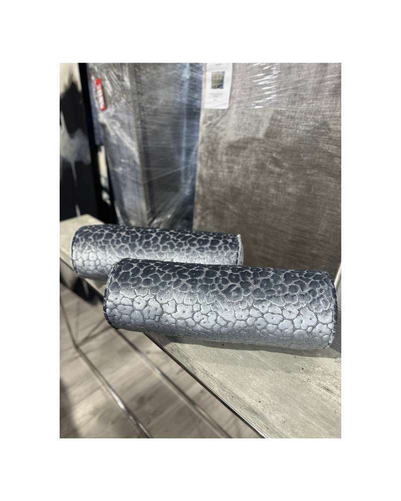 Leopard Bolster - Blue