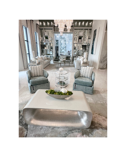 Smith Swivel Chair Seafoam - Green