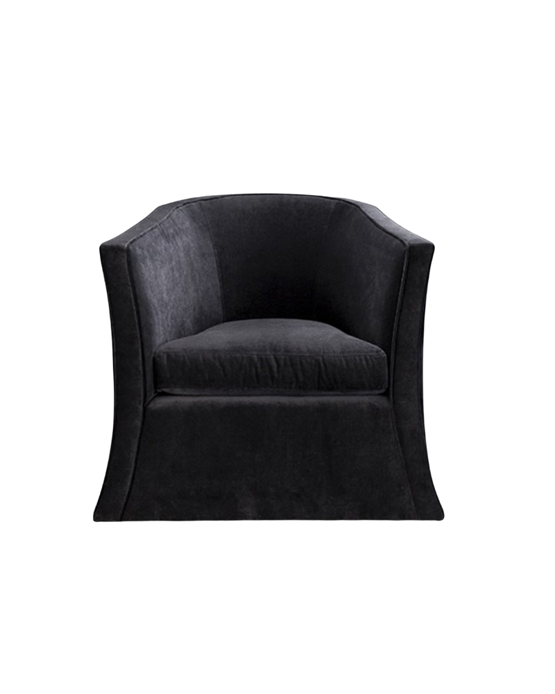 Axelle Swivel Chair - Beige