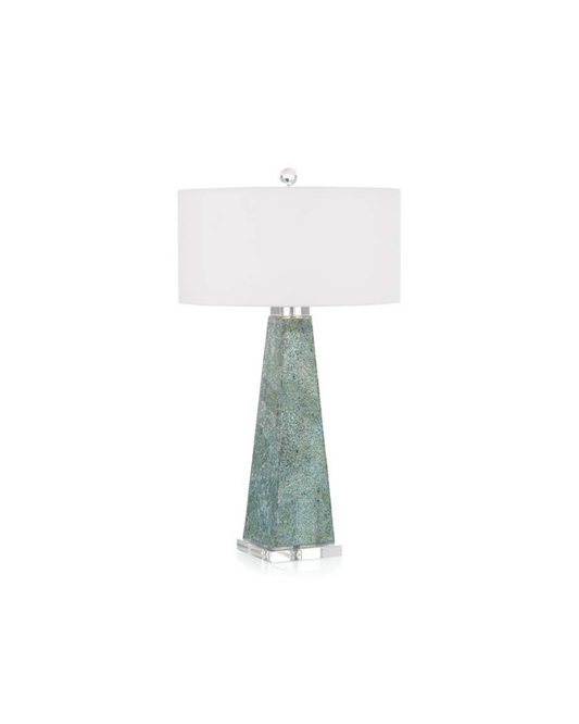 Dappled Sea Table Lamp - Green