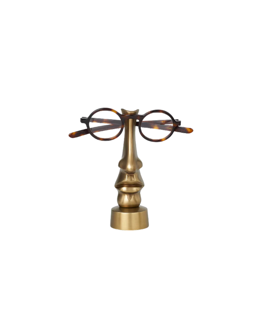 Face Glasses Holder - Gold