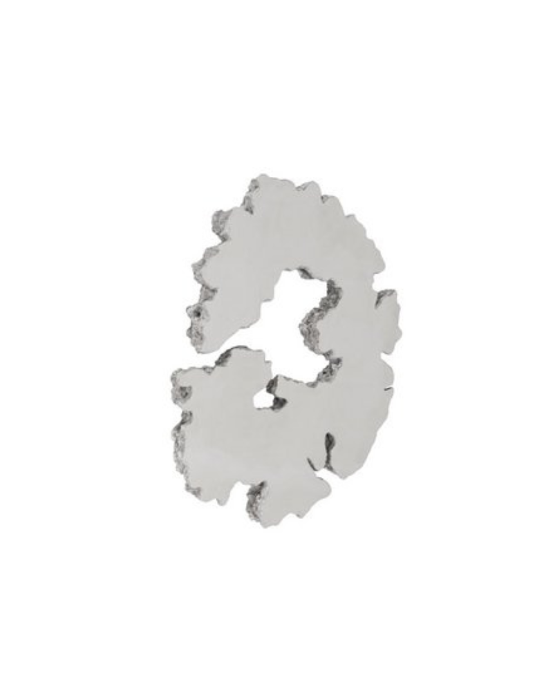 Mirrored Wall Art - Silver