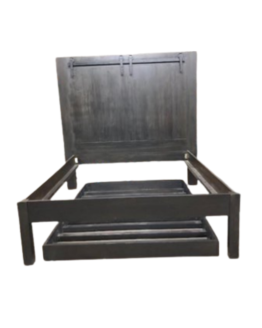 CUSTOM Cali King Barn Door Bed-As Is