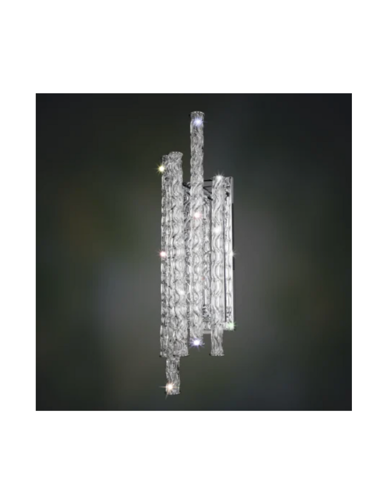 Boticelli 2 Light 30" Tall Wall Sconce Silver