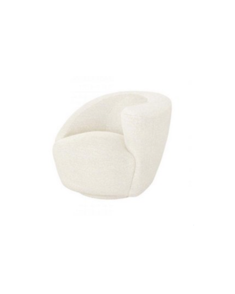 Carlisle Swivel Chair - Ivory