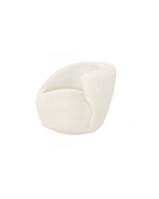 Carlisle Swivel Chair - Ivory