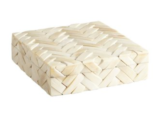 Cream Bone Box