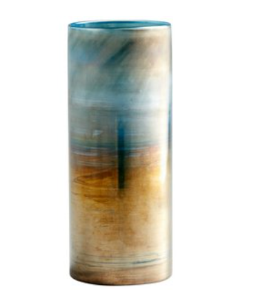 Blue and Gold Vase