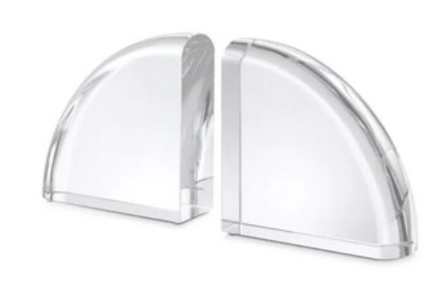 BOOKEND DECORAGE SET OF 2 Cystal /Glass Eichholtz