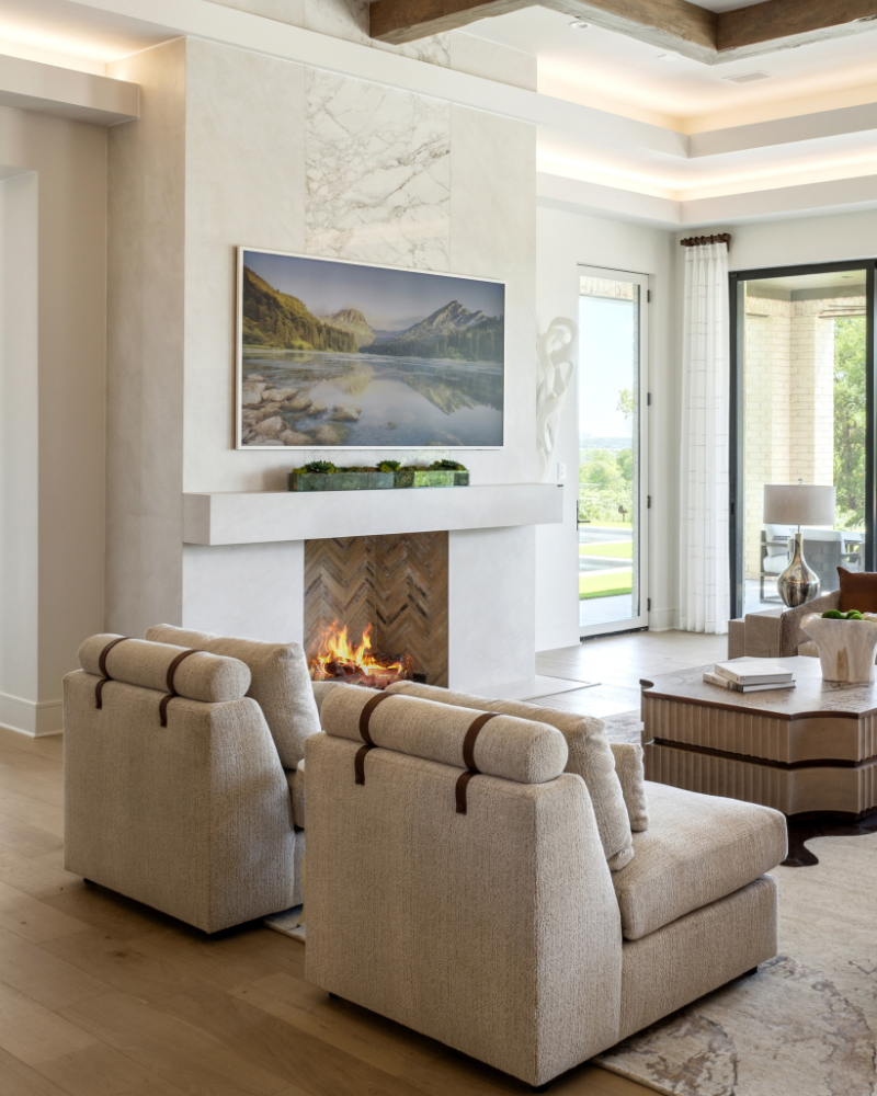 Cozy Armless Lounge Chair - Cream