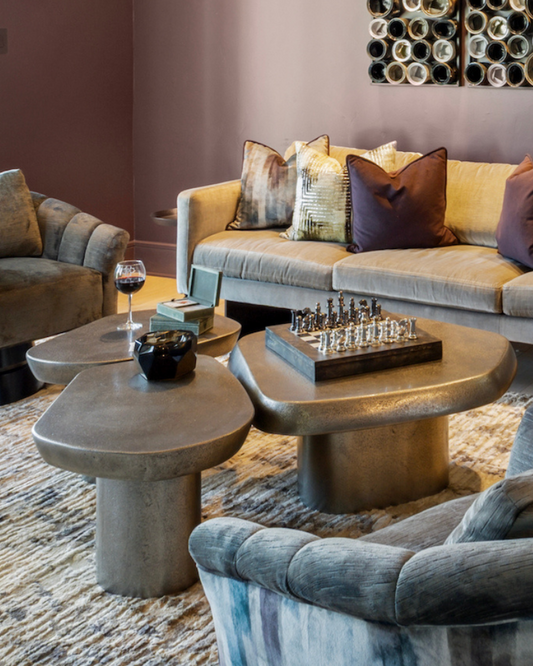 Cocktail Table - Silver