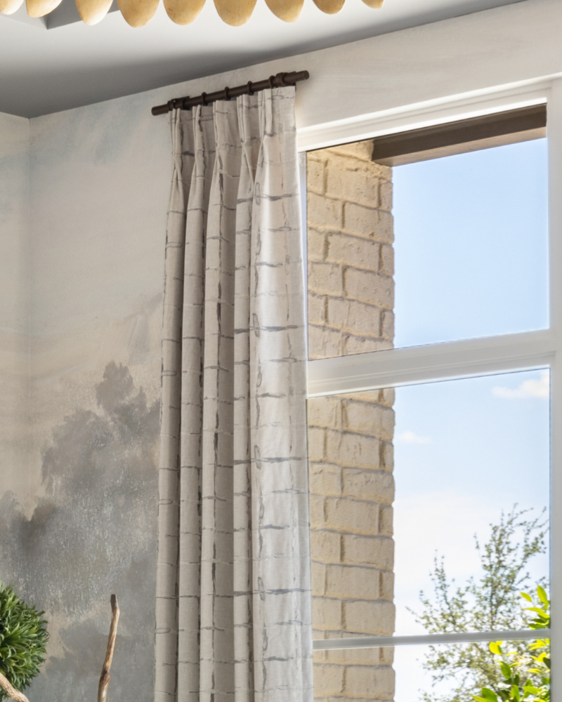 Drapery Hardware Brackets - Round - Set of 2