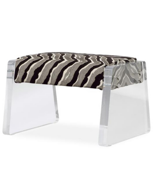 Acrylic Bench – Zebra