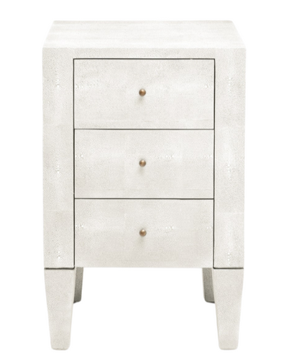 Sorin Nightstand - White