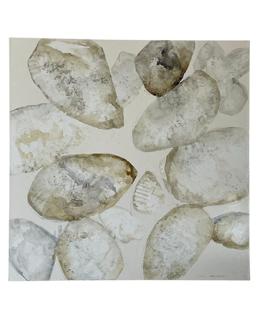 "Champagne Fizz" Painting by Jill Malouf