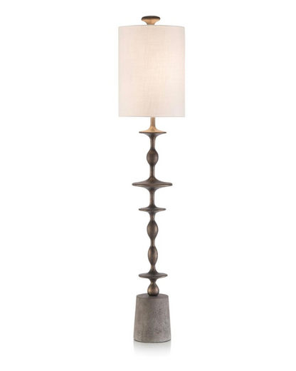 Table Lamp - Candlestick, Matte Black