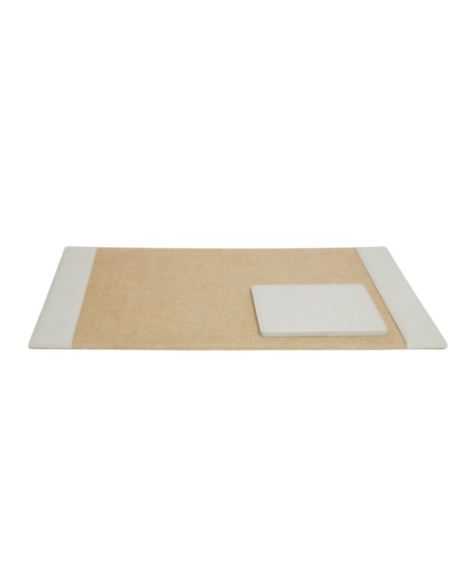 Segovia Desk Blotter - Light Gray