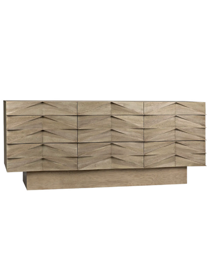 Waverly Console - Washed Walnut