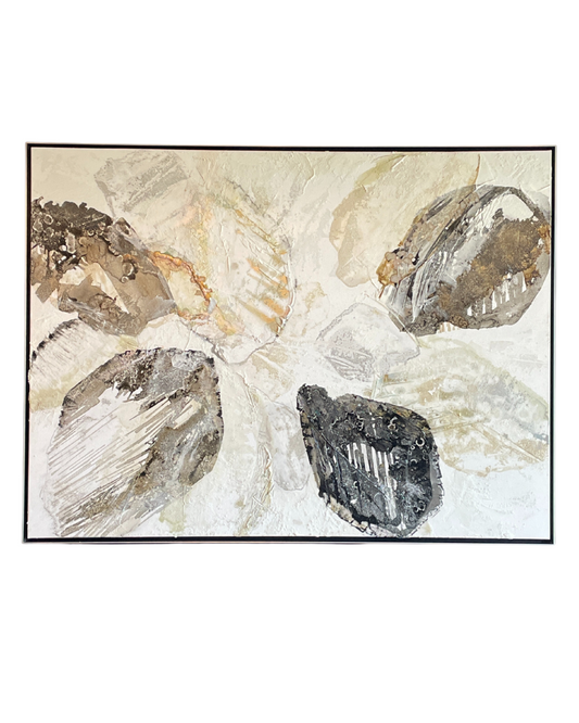 "Onyx Shadow" Painting by Jill Malouf